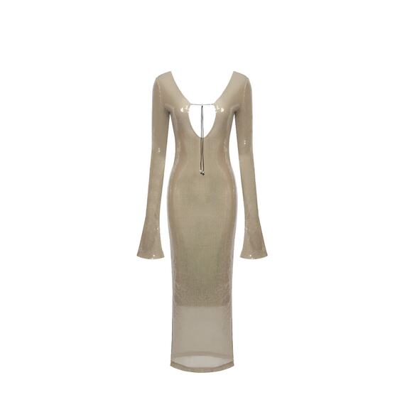NODRESS Ana Long Sleeves Maxi Dress - S - Picture 1 of 6